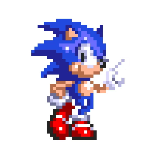 Telegram stiker «Sonic 3 and Knuckles Sonic» 👆