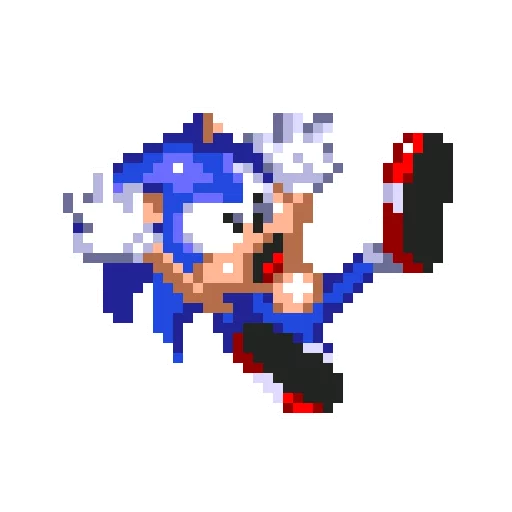 Telegram stiker «Sonic 3 and Knuckles Sonic» 😱