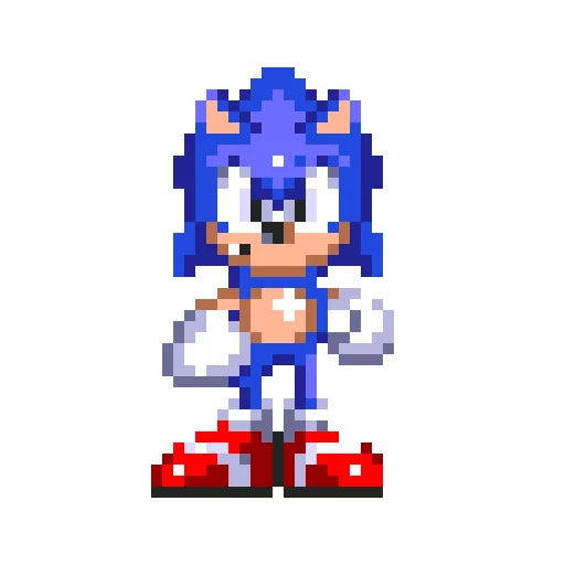 Sonic 3 and Knuckles Sonic stiker 🙂
