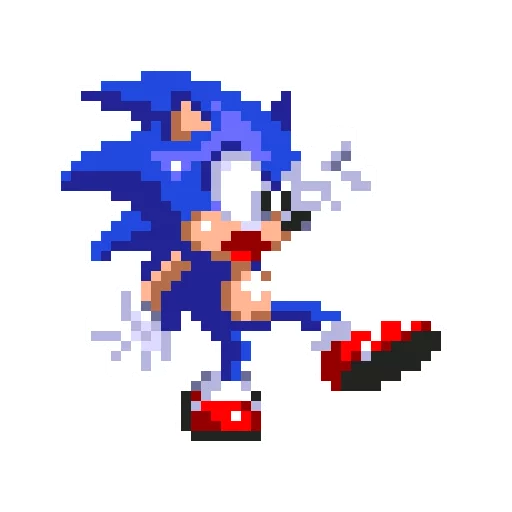 Telegram stiker «Sonic 3 and Knuckles Sonic» 😲