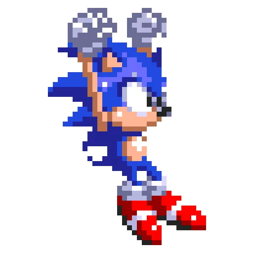 Sonic 3 and Knuckles Sonic stiker ✊️
