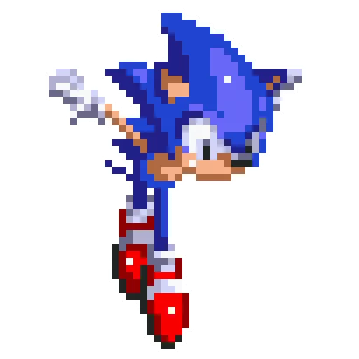 Telegram stiker «Sonic 3 and Knuckles Sonic» 😶