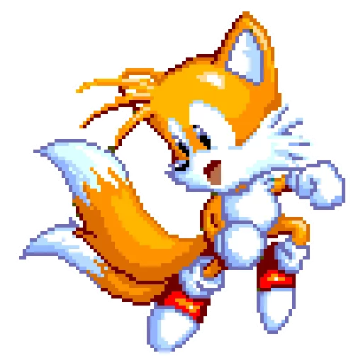 Sonic 3 and Knuckes Tails sticker 😄