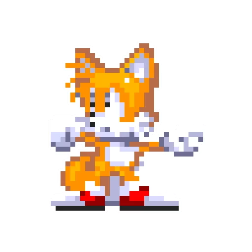 Sonic 3 and Knuckes Tails emoji 👉
