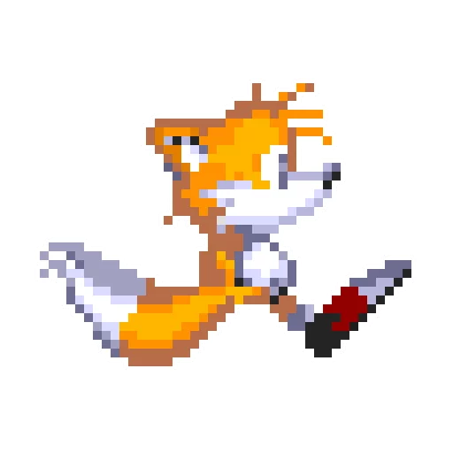 Стікер Telegram «Sonic 3 and Knuckes Tails» 🏃