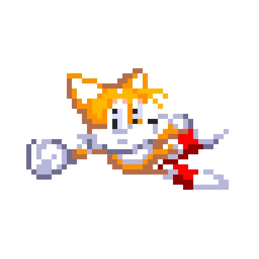 Sonic 3 and Knuckes Tails sticker ✊️