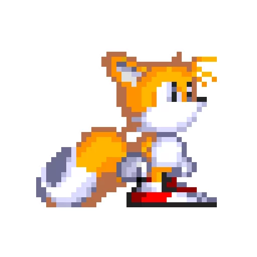 Sonic 3 and Knuckes Tails emoji 😶