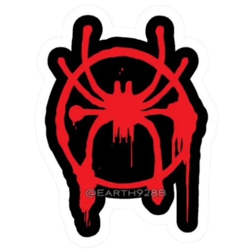 Spider verse sticker 🔴