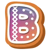 Telegram emoji Пряничный алфавит от СберМегаМаркета
