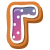 Telegram emoji Пряничный алфавит от СберМегаМаркета