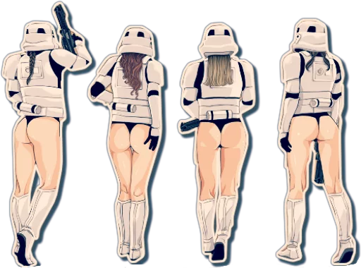 StoormTroopers Girls stiker 💁