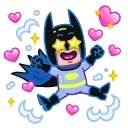 Batman vs. Life Crisis emoji 🤩