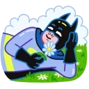 Batman vs. Life Crisis emoji 😌