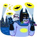 Batman vs. Life Crisis sticker 👋
