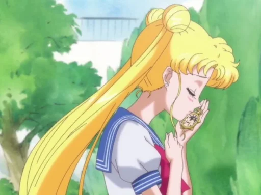 Стикер Sailor Moon Crystal 😭