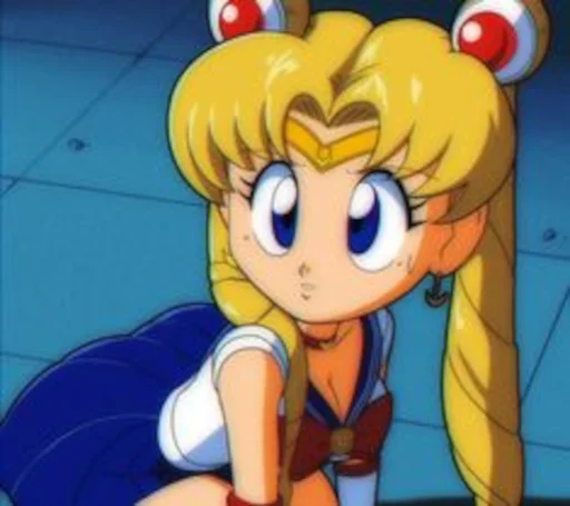 Эмодзи Sailor Moon  🌕