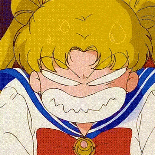 Sailormoon sticker 😡