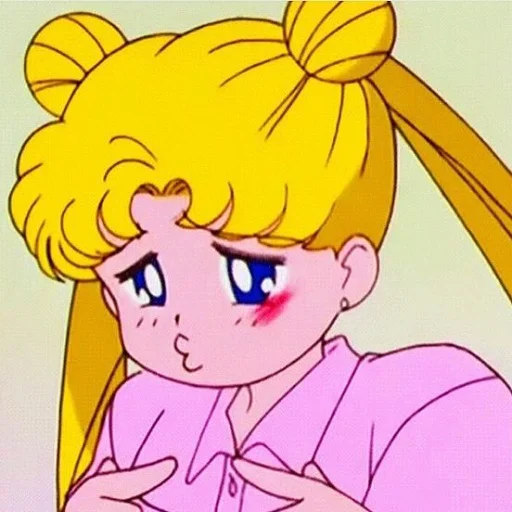 Telegram stiker «Sailormoon» 😔