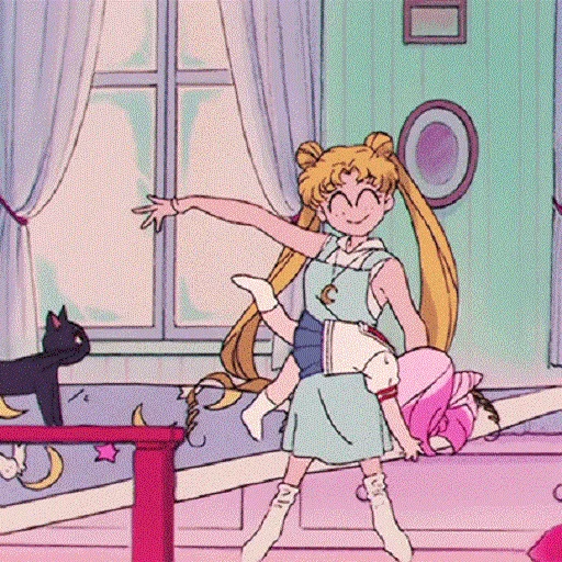 Telegram stiker «Sailormoon» 👿