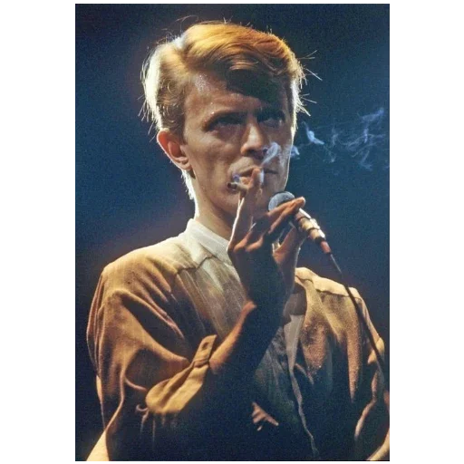 Telegram Sticker «David Bowie | Дэвид Боуи» 🚬