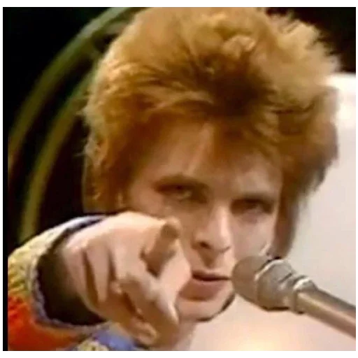 Стікер Telegram «David Bowie | Дэвид Боуи» ☝️