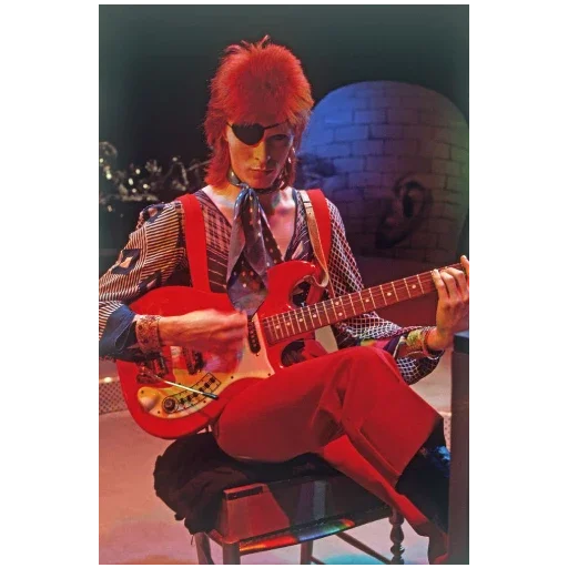Telegram Sticker «David Bowie 2 | Дэвид Боуи» 🎸