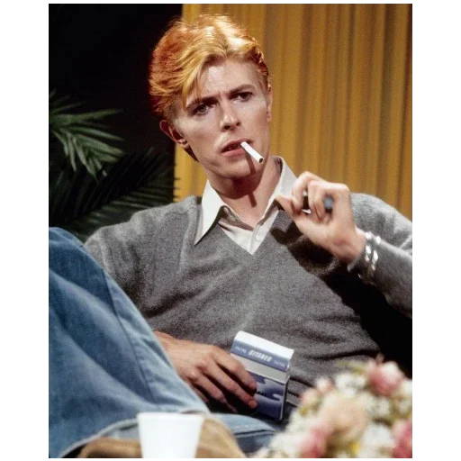 Стикер David Bowie 2 | Дэвид Боуи 🚬