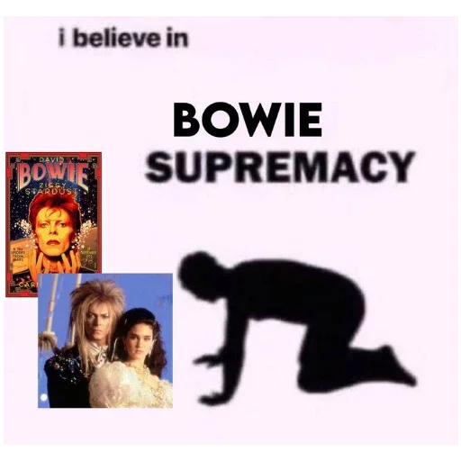 Стикер David Bowie 2 | Дэвид Боуи 🧎‍♂