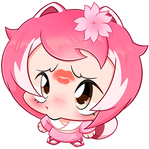 Сакура Telegram stickers