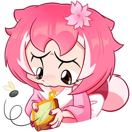 Сакура Telegram stickers