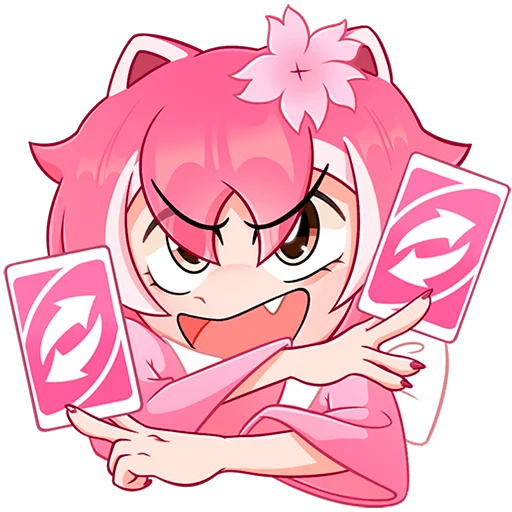 Сакура Telegram stickers