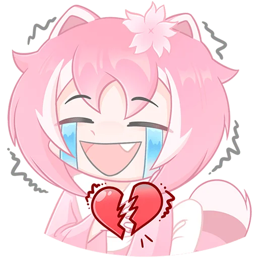 Сакура Telegram stickers