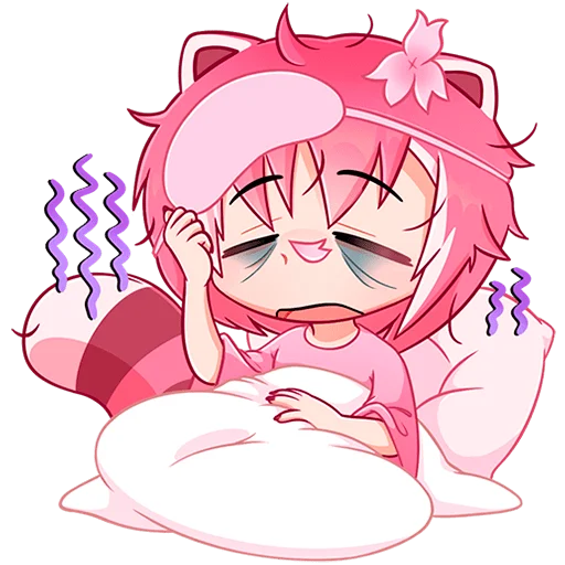 Сакура Telegram stickers
