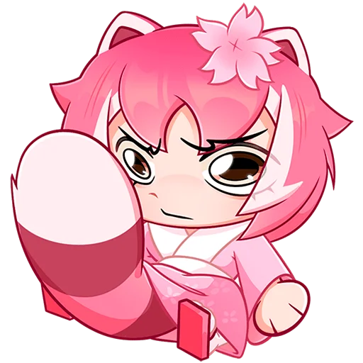 Сакура Telegram stickers
