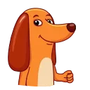 Salchicha Dog emoji 👍