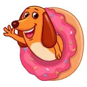 Salchicha Dog emoji 👋