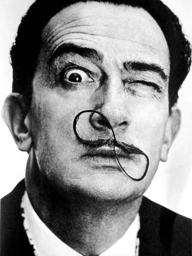 Salvador Dalí emoji 😉