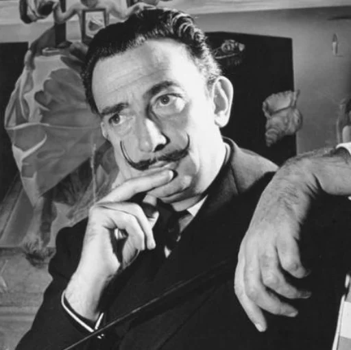 Salvador Dalí emoji 🤔