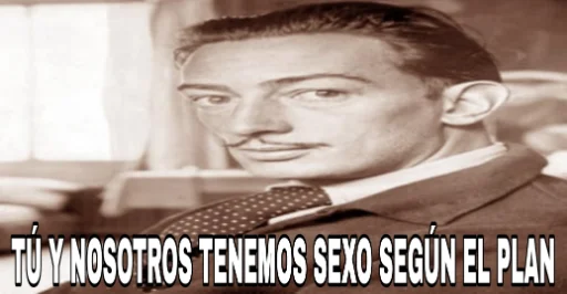 Salvador Dalí emoji 🔞
