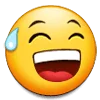 Емодзі Samsung Emoji 😅