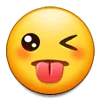 Эмодзи Samsung Emoji 😜