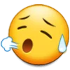 Samsung Emoji emoji 😮‍💨