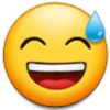 Samsung emoji emoji 😅