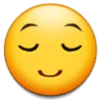 Samsung emoji emoji 😌