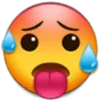 Telegram emoji «Samsung emoji» 🥵