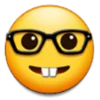Telegram emojisi «Samsung emoji» 🤓