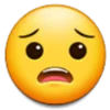 Samsung emoji emoji 😟