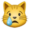 Емодзі Telegram «Samsung emoji» 😿