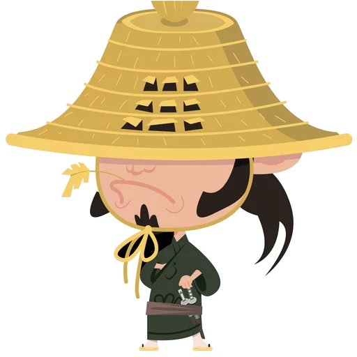 Samurai emoji 😄