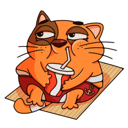 Стікер Telegram «Кот Бутерброд | Sandwicat» 😐